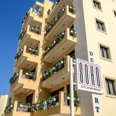 Soho City Apartments ラルナカ エクステリア 写真
